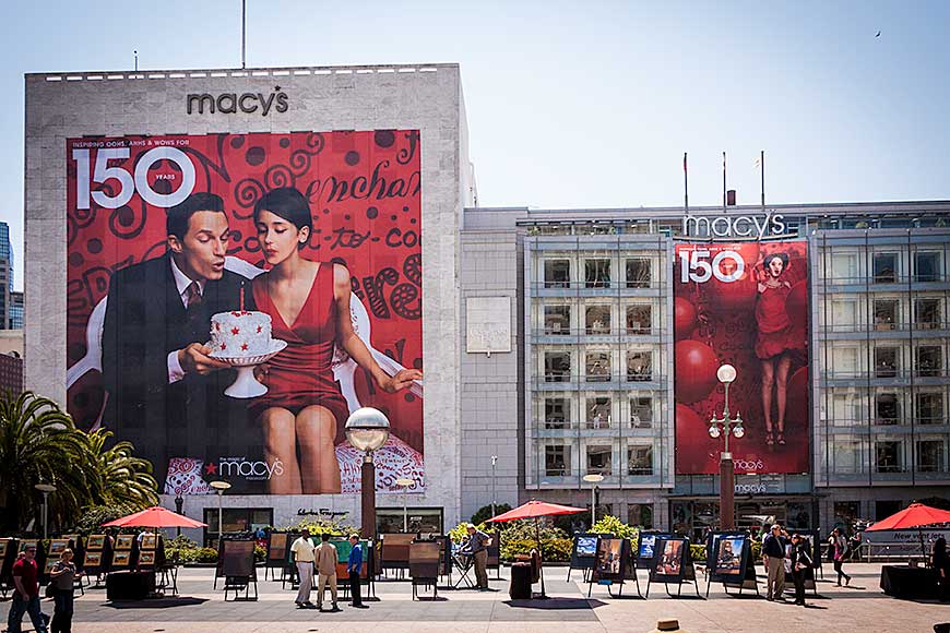 Macy&#39;s Department Store | Union Square Shopping Guide