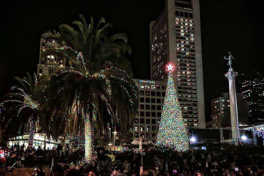 Union Square Christmas Tree Lighting 2023