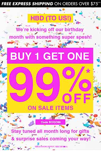 forever 21 Sale Buy 1 Get One 99% OFF