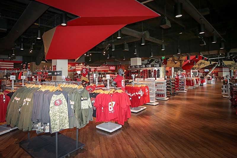 49ers merch store