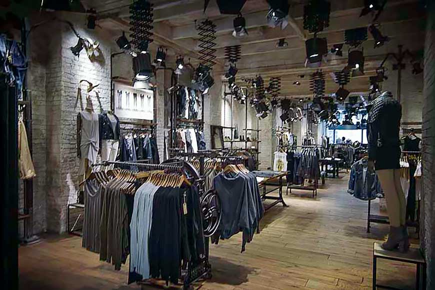 AllSaints  British Brand, On Trend Design with Young Artistic Feel