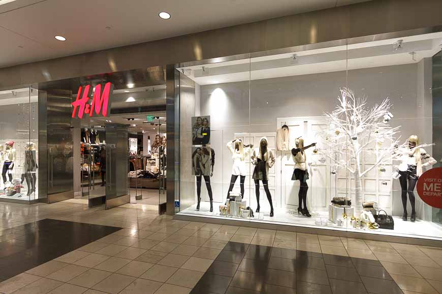 H&m at 2025 westfield mall